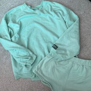 Daily Drills Mint Lounge Set